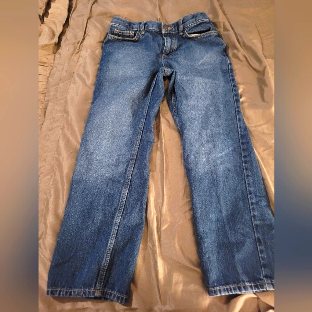 Cat & jack Jeans and Tshirt Set. Both are Size 10 Husky  Denim and Gray